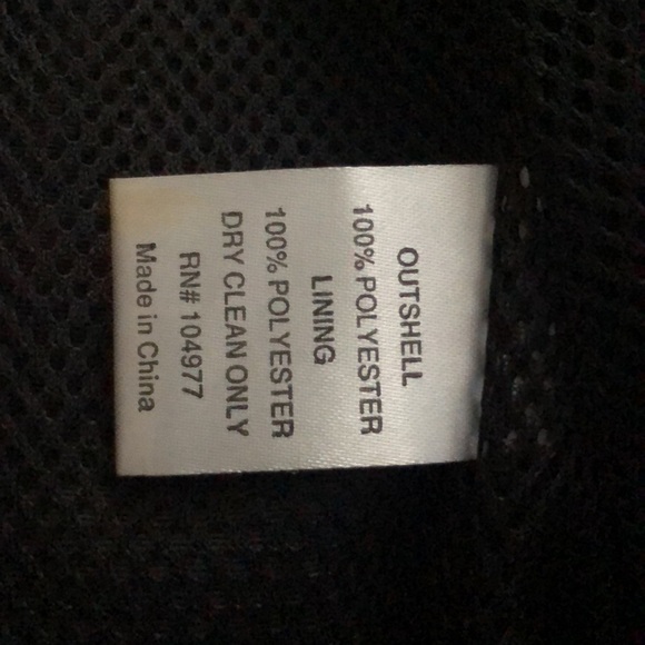 BBG Authenic Collegiate Jacket , 2XL , Black & Gold - Picture 4 of 6